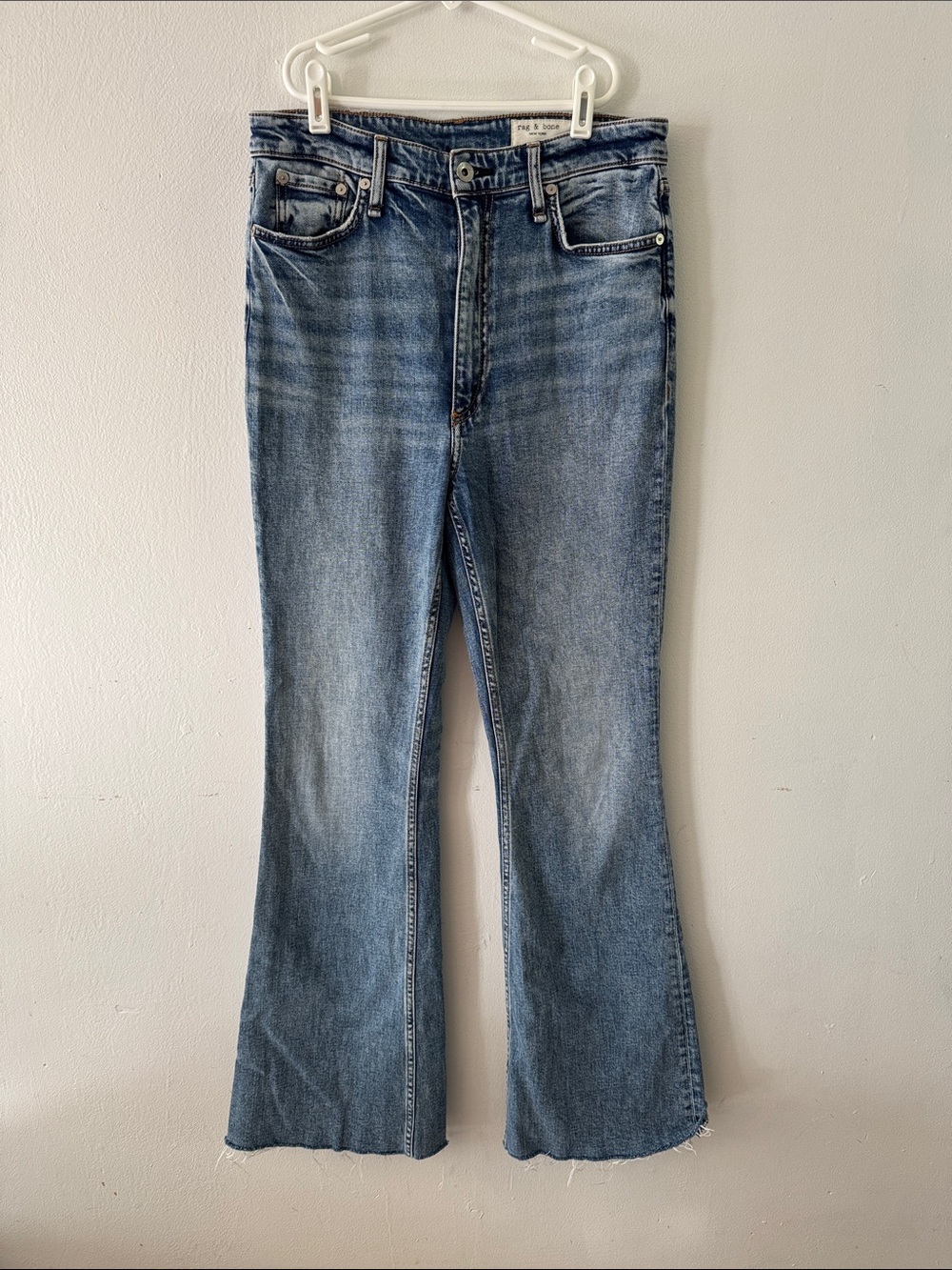rag & bone Casey High Rise Flare Jeans Sz 28